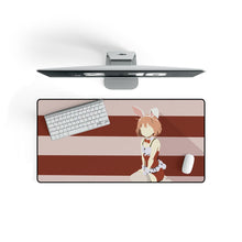 Load image into Gallery viewer, Beyond the Boundary Mirai Kuriyama Mouse Pad (Desk Mat) On Desk
