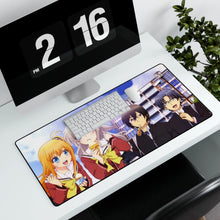 Charger l&#39;image dans la galerie, Charlotte Nao Tomori, Joujirou Takajou, Yusa Kurobane Mouse Pad (Desk Mat) With Laptop
