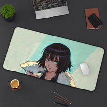 Charger l&#39;image dans la galerie, One-Punch Man Mouse Pad (Desk Mat) On Desk
