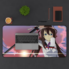 Charger l&#39;image dans la galerie, Infinite Stratos Houki Shinonono Mouse Pad (Desk Mat) With Laptop
