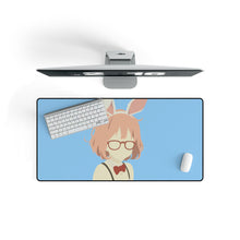 Load image into Gallery viewer, mirai kuriyama kyoukai no kanata minimalist Mouse Pad (Desk Mat) On Desk
