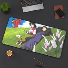 Load image into Gallery viewer, InuYasha Mouse Pad (Desk Mat) On Desk
