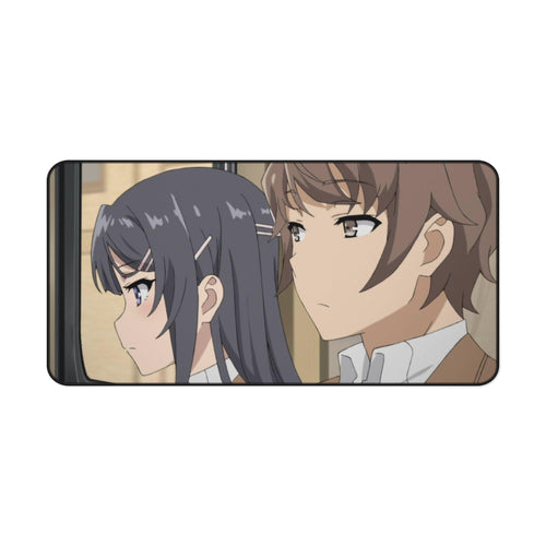 Couple in a Date Mouse Pad (Desk Mat)