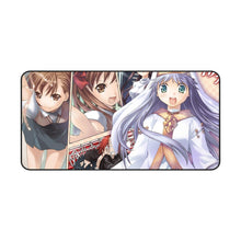 Cargar imagen en el visor de la galería, A Certain Magical Index Kamijou Touma, Mikoto Misaka, Kuroko Shirai, Kaori Kanzaki Mouse Pad (Desk Mat)
