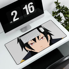 Cargar imagen en el visor de la galería, The Black Wizard Zeref Mouse Pad (Desk Mat) With Laptop
