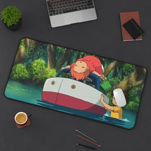 Cargar imagen en el visor de la galería, Ponyo Ponyo Mouse Pad (Desk Mat) On Desk
