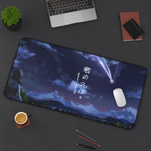 Load image into Gallery viewer, Your Name. Mouse Pad (Desk Mat) On Desk
