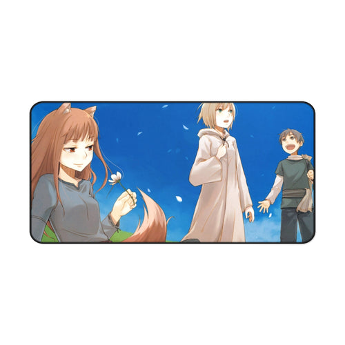 Spice And Wolf Mouse Pad (Desk Mat)