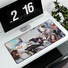 Charger l&#39;image dans la galerie, Fate/Grand Order Mashu Kyrielight, Ritsuka Fujimaru, Red Saber, Saber, Fou Mouse Pad (Desk Mat) With Laptop
