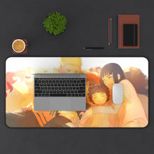 Charger l&#39;image dans la galerie, Hinata Hyuga Naruto Uzumaki Boruto Uzumaki and Himawari Uzumaki Mouse Pad (Desk Mat) With Laptop
