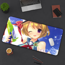 Load image into Gallery viewer, Love Live! Hanayo Koizumi Mouse Pad (Desk Mat) On Desk
