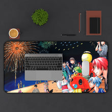 Charger l&#39;image dans la galerie, Assassination Classroom Koro-sensei, Karma Akabane, Nagisa Shiota, Kaede Kayano, Rio Nakamura Mouse Pad (Desk Mat) With Laptop
