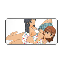 Load image into Gallery viewer, A Certain Scientific Railgun Mikoto Misaka, Ruiko Saten Mouse Pad (Desk Mat)
