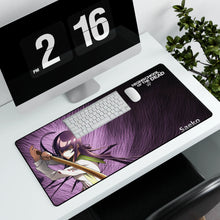 Load image into Gallery viewer, Saeko Busujima Mouse Pad (Desk Mat) With Laptop
