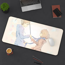 Cargar imagen en el visor de la galería, Beyond The Boundary Mouse Pad (Desk Mat) With Laptop
