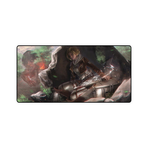 Annie Leonhart vs a titan Mouse Pad (Desk Mat)