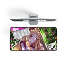 Load image into Gallery viewer, EroManga-Sensei Mouse Pad (Desk Mat) On Desk
