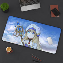 Load image into Gallery viewer, Goblin Slayer Goblin Slayer, Priestess Mouse Pad (Desk Mat) On Desk
