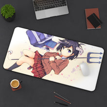 Load image into Gallery viewer, Gabriel DropOut Vignette Tsukinose April Mouse Pad (Desk Mat) On Desk
