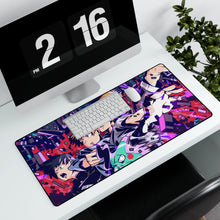 Charger l&#39;image dans la galerie, Mob Psycho 100 Arataka Reigen, Shigeo Kageyama, Ritsu Kageyama Mouse Pad (Desk Mat) With Laptop
