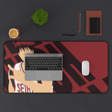 Load image into Gallery viewer, Kuroko&#39;s Basketball Taiga Kagami Mouse Pad (Desk Mat) With Laptop
