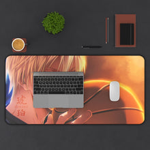 Load image into Gallery viewer, Kuroko&#39;s Basketball Mouse Pad (Desk Mat) With Laptop
