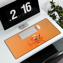 Load image into Gallery viewer, Wallpaper Kurama And Naruto Chibi Mouse Pad (Desk Mat) With Laptop
