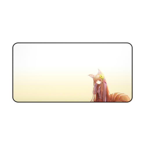 Spice And Wolf Mouse Pad (Desk Mat)