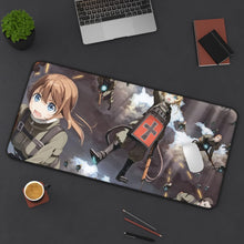 Charger l&#39;image dans la galerie, Youjo Senki Mouse Pad (Desk Mat) On Desk
