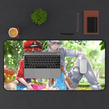 Charger l&#39;image dans la galerie, Cells At Work! Mouse Pad (Desk Mat) With Laptop
