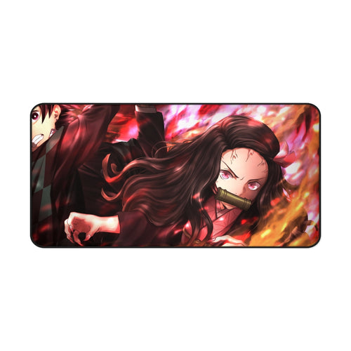 Nezuko Kamado / Tanjirou Kamado Mouse Pad (Desk Mat)