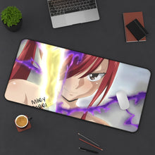 Load image into Gallery viewer, Fairy Tail Erza Scarlet Mouse Pad (Desk Mat) On Desk
