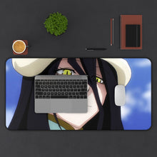 Charger l&#39;image dans la galerie, Albedo  (Overlord) Mouse Pad (Desk Mat) With Laptop
