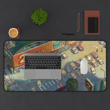 Load image into Gallery viewer, Ponyo Ponyo Mouse Pad (Desk Mat) With Laptop
