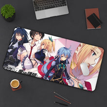 Cargar imagen en el visor de la galería, Rokudenashi Majutsu Koushi To Akashic Records Glenn Radars, Rumia Tingel, Albert Frazer Mouse Pad (Desk Mat) On Desk
