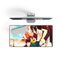 Load image into Gallery viewer, Sakura Sasuke and baby Sarada Mouse Pad (Desk Mat) On Desk
