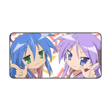 Load image into Gallery viewer, Lucky Star Konata Izumi, Kagami Hiiragi Mouse Pad (Desk Mat)
