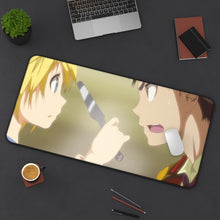 Load image into Gallery viewer, Nisekoi Chitoge Kirisaki Mouse Pad (Desk Mat) On Desk
