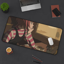 Load image into Gallery viewer, Darker Than Black Mouse Pad (Desk Mat) On Desk
