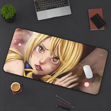 Charger l&#39;image dans la galerie, Fairy Tail Lucy Heartfilia Mouse Pad (Desk Mat) On Desk
