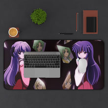 Cargar imagen en el visor de la galería, When They Cry Furude Rika, Sonozaki Shion, Sonozaki Mion, Maebara Keiichi, Takano Miyo Mouse Pad (Desk Mat) With Laptop
