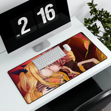 Cargar imagen en el visor de la galería, Fairy Tail Natsu Dragneel, Lucy Heartfilia Mouse Pad (Desk Mat) With Laptop
