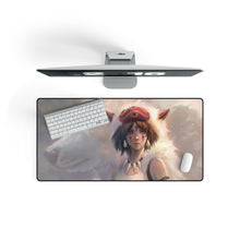 Cargar imagen en el visor de la galería, Princess Mononoke Mouse Pad (Desk Mat) On Desk
