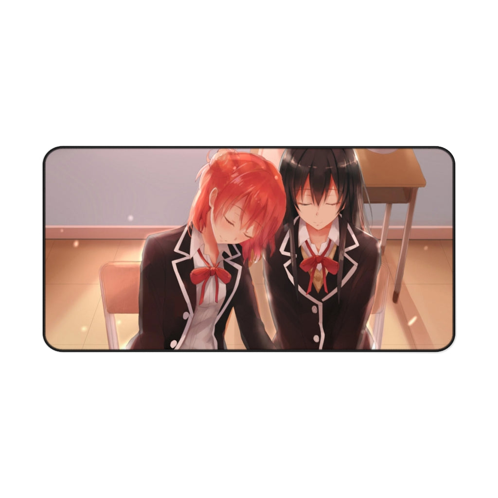 My Teen Romantic Comedy SNAFU Yukino Yukinoshita, Yui Yuigahama Mouse Pad (Desk Mat)