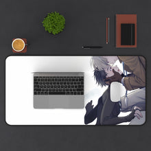 Cargar imagen en el visor de la galería, Yuri!!! On Ice Victor Nikiforov, Yuuri Katsuki Mouse Pad (Desk Mat) With Laptop
