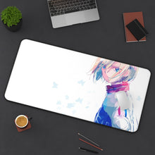 Cargar imagen en el visor de la galería, Yuri!!! On Ice Yuri Plisetsky Mouse Pad (Desk Mat) On Desk
