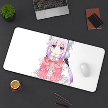 Cargar imagen en el visor de la galería, Miss Kobayashi&#39;s Dragon Maid Kanna Kamui, Kobayashi San Chi No Maid Dragon Mouse Pad (Desk Mat) On Desk
