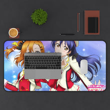 Charger l&#39;image dans la galerie, Love Live! Umi Sonoda, Honoka Kousaka Mouse Pad (Desk Mat) With Laptop
