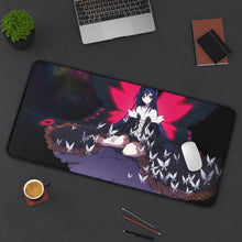 Cargar imagen en el visor de la galería, Kuroyukihime 2427 x 1080 Mouse Pad (Desk Mat) On Desk
