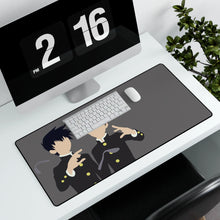 Charger l&#39;image dans la galerie, Mob Psycho 100 Shigeo Kageyama, Ritsu Kageyama Mouse Pad (Desk Mat) With Laptop
